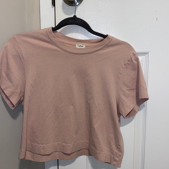 Wilfred Pink Crop Top - Picture 2 of 3